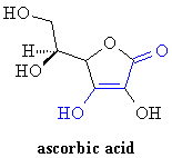 structure of ascorbic acid