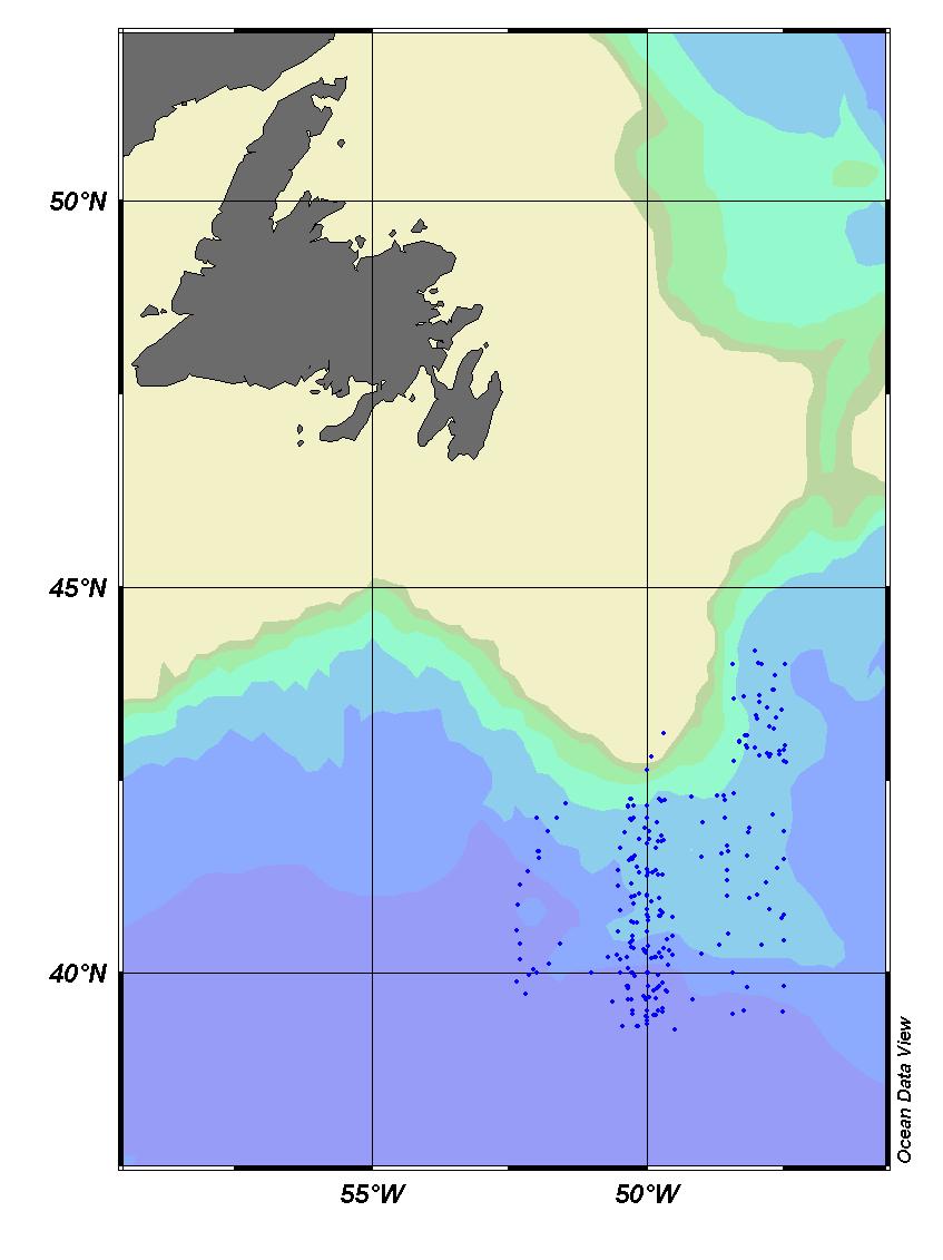 Re: What is the water temp at the wreck of the Titanic?