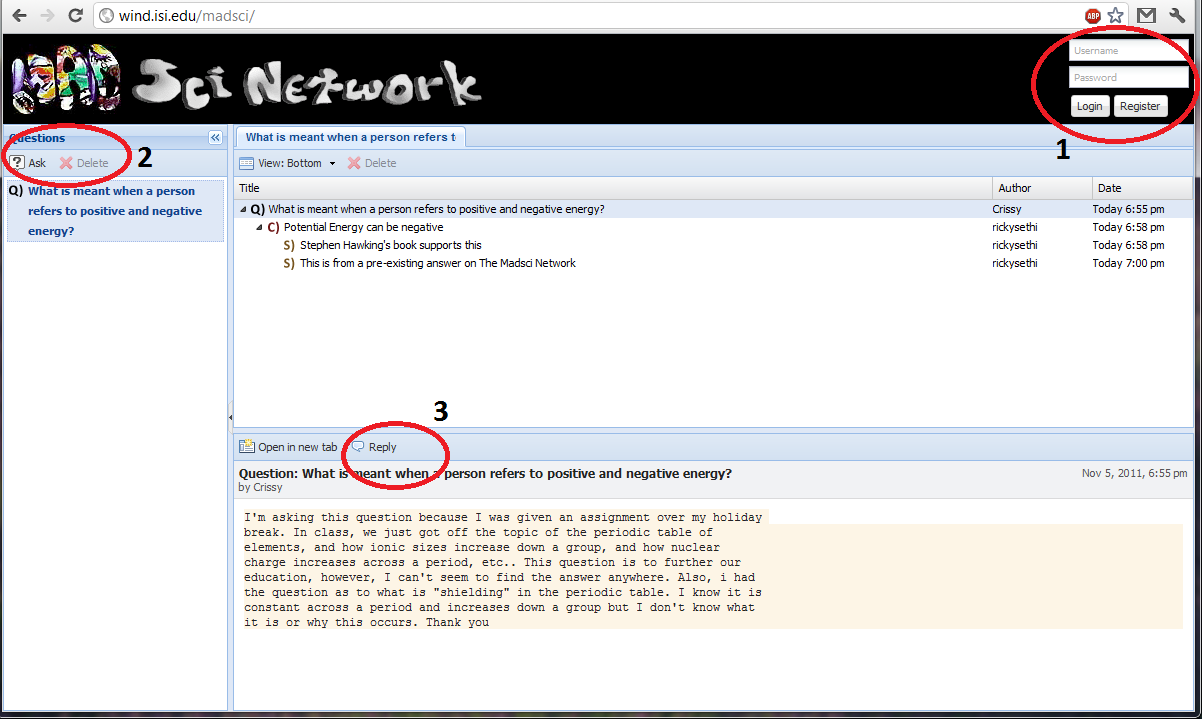 Prototype: Main Page